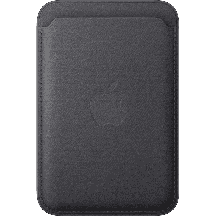 Photo du produit Porte‑cartes en tissage fin pour iPhone avec MagSafe