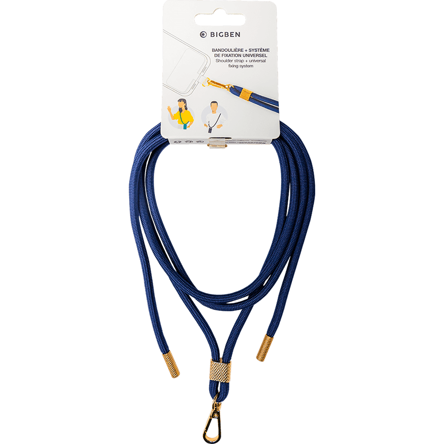 Photo du produit Bandoulière universelle amovible avec détail gold