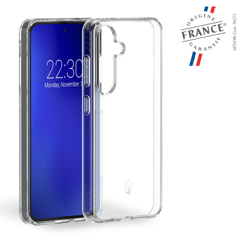 Photo du produit Coque renforcée transparente pour Galaxy S24