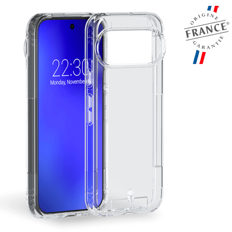 Photo du produit Coque renforcée transparente pour Google Pixel 9/9 Pro