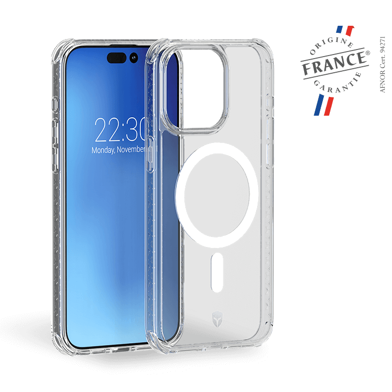 Photo du produit Coque renforcée compatible MagSafe iPhone 15 Pro