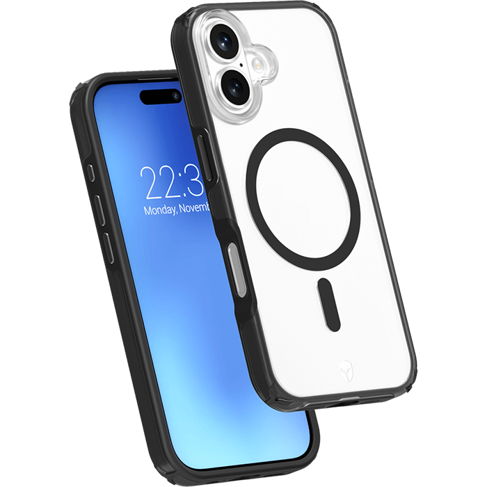 Photo du produit Coque renforcée transparente compatible MagSafe iPhone 17