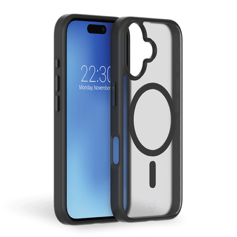 Photo du produit Coque renforcée transparente compatible MagSafe iPhone 16