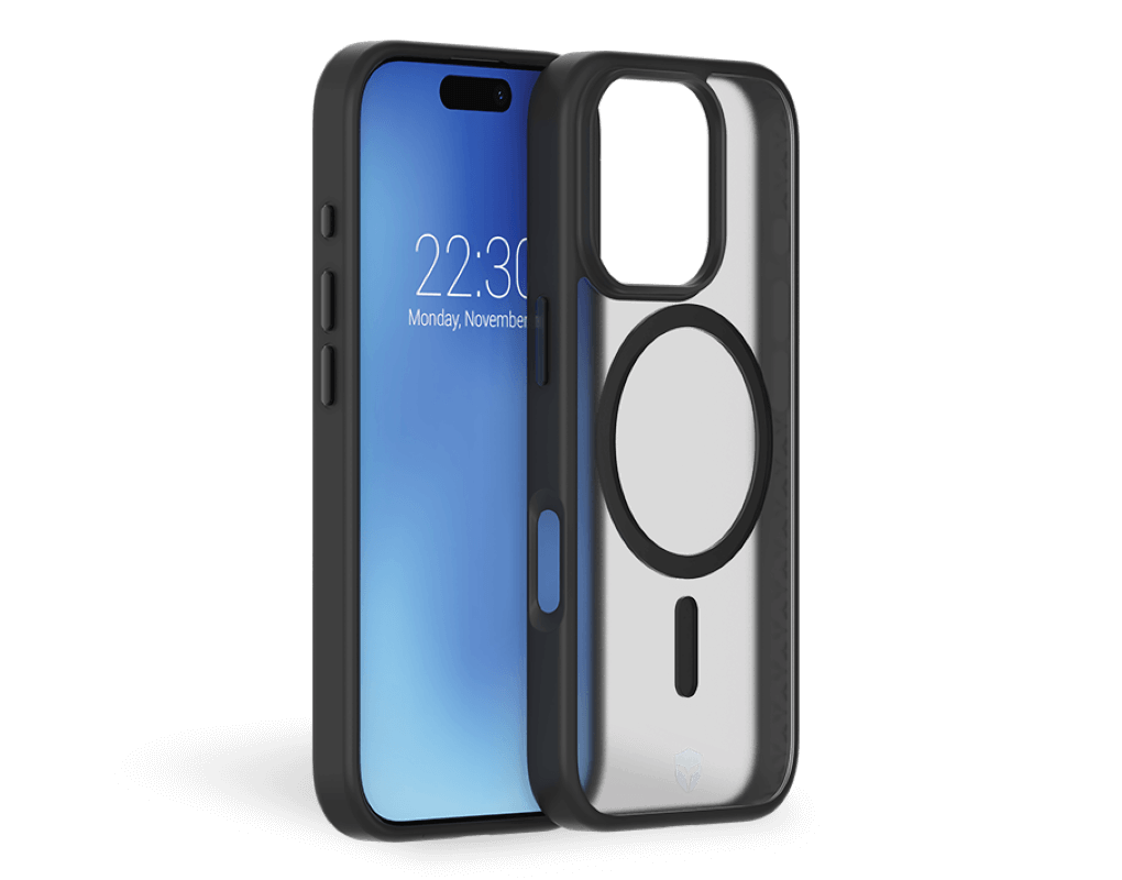 Photo du produit Coque renforcée transparente compatible MagSafe iPhone 16 Pro Max