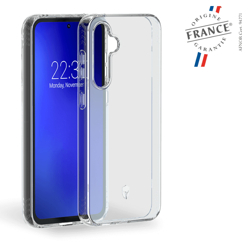 Photo du produit Coque renforcée transparente pour Galaxy S24 FE