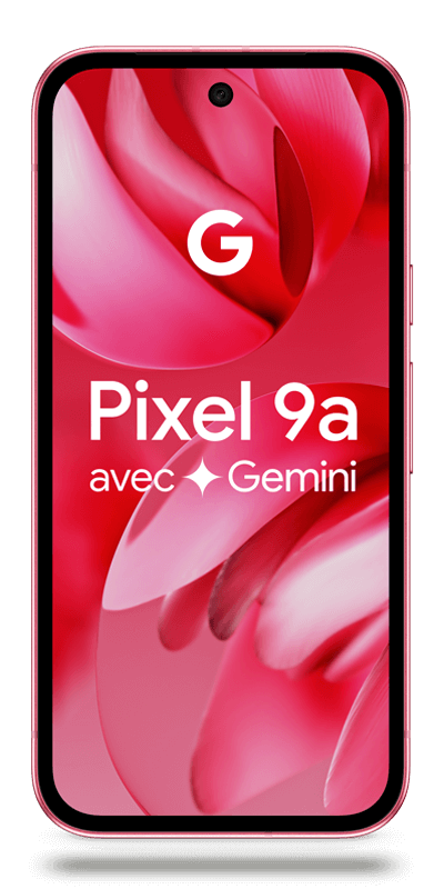 Pixel 9a 128 Go Rose Pivoine avec abonnement - Google