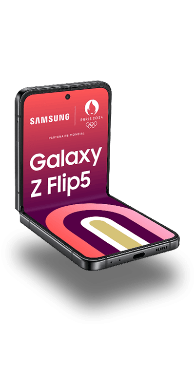 Galaxy Z Flip5 256 Go Graphite avec abonnement - Samsung