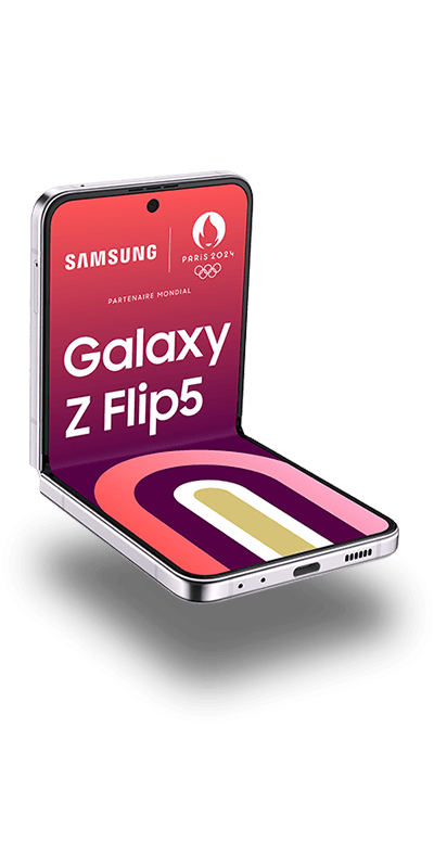 Galaxy Z Flip5 256 Go Lavande avec abonnement - Samsung