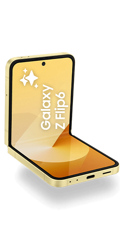 Galaxy Z Flip6 256 Go Jaune avec abonnement - Samsung