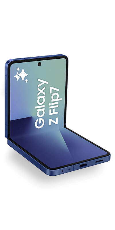 Galaxy Z Flip7 256 Go Bleu Nuit avec abonnement - Samsung
