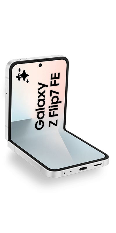 Galaxy Z Flip7 FE 128 Go Blanc avec abonnement - Samsung