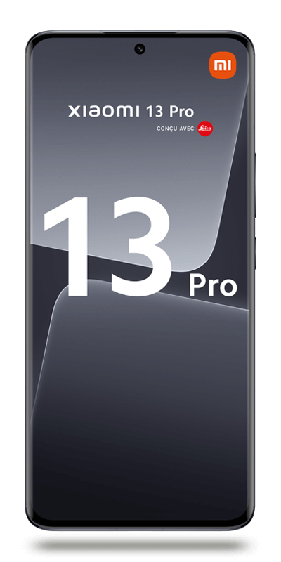 Xiaomi 13 Pro 5G REC Exc. état 256 Go Noir avec abonnement - Xiaomi