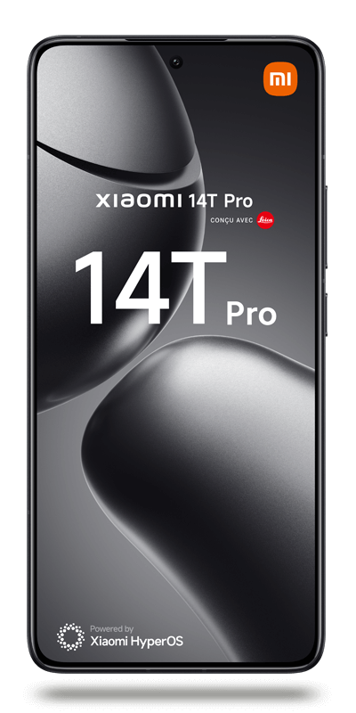 Xiaomi 14T Pro 512 Go Noir avec abonnement - Xiaomi