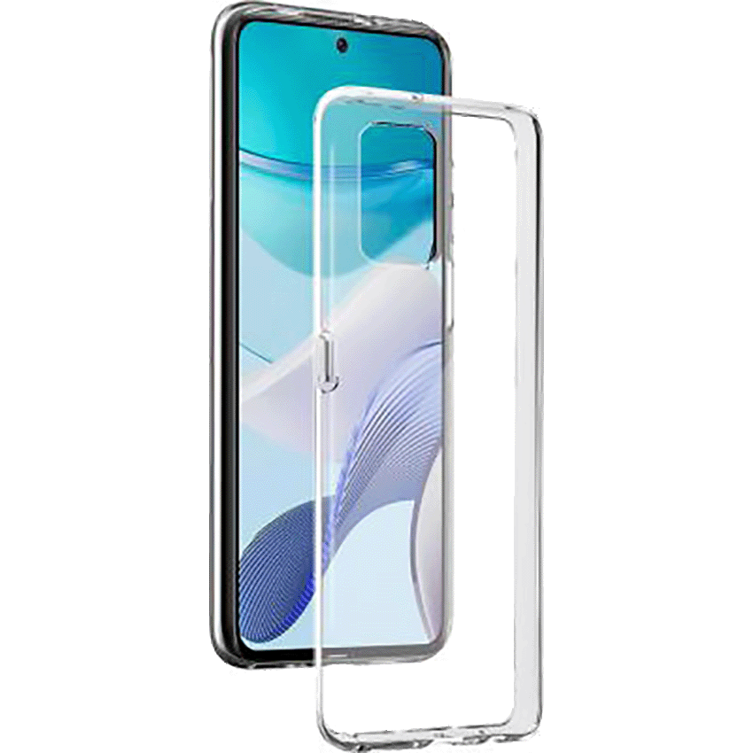 Photo du produit Coque Silisoft souple Transparente pour Motorola moto g53