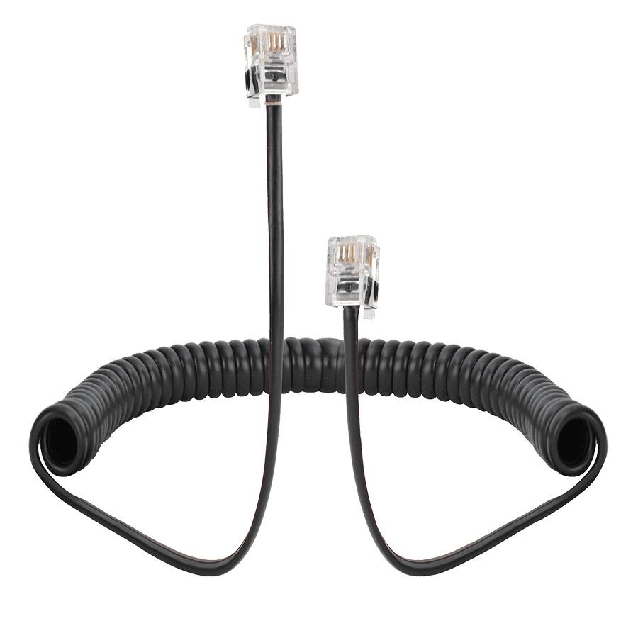 Photo du produit Cordon spirale RJ 11 2 mètres