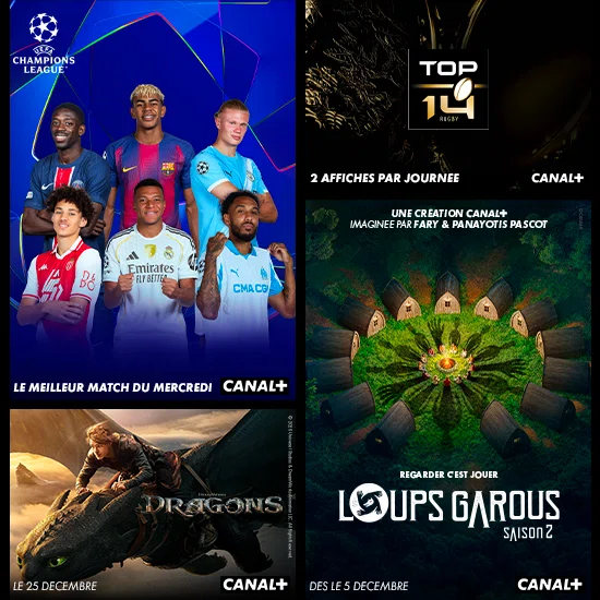 En décembre sur Canal+