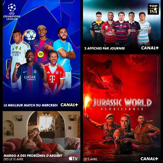 En avril sur Canal+
