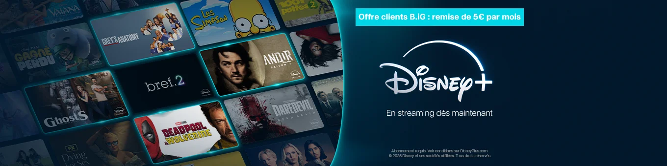 Disney+, en streaming dès maintenant