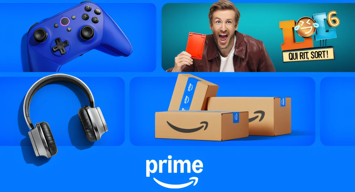 Mosaique de séries et film de la plateforme Amazon Prime