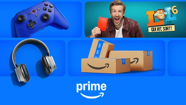 Mosaique de séries et film de la plateforme Amazon Prime