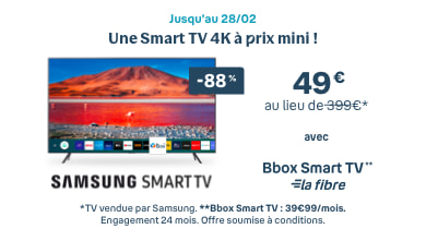 Samsung Smart TV | Bouygues Telecom