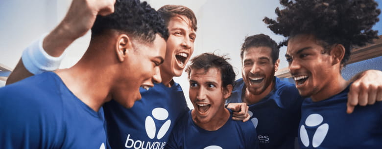 Visuel mobile sponsoring sportif - Bouygues Telecom