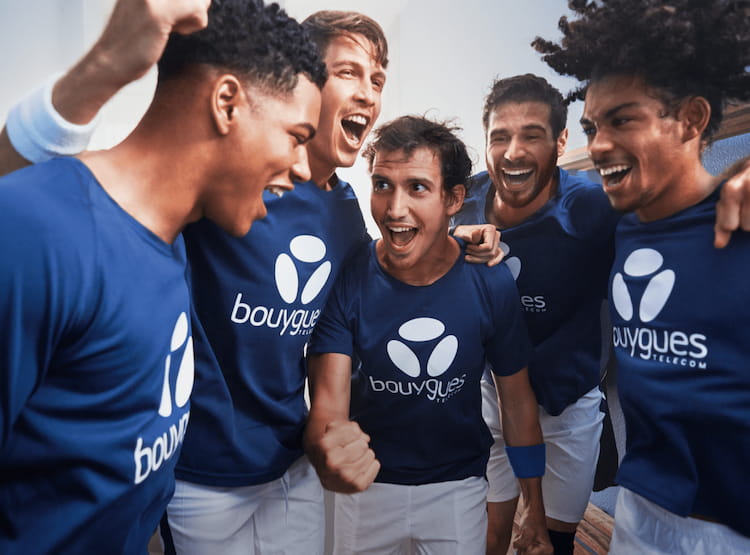 Visuel sponsoring sportif - Bouygues Telecom