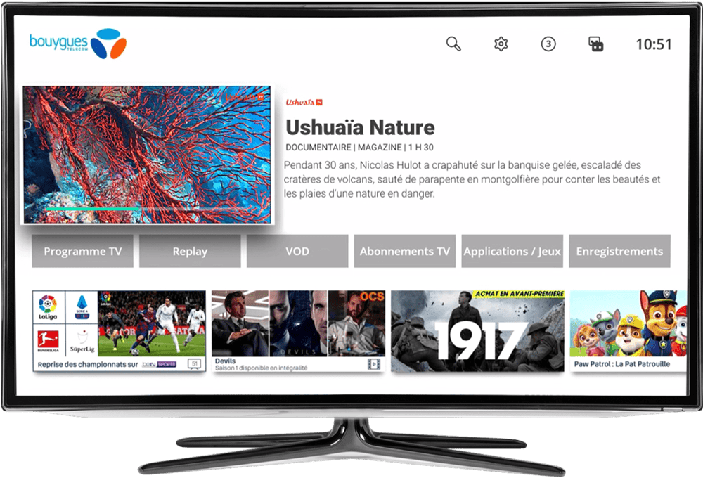 Nouveau Menu Tv Bbox Tv 4k Bouygues Telecom
