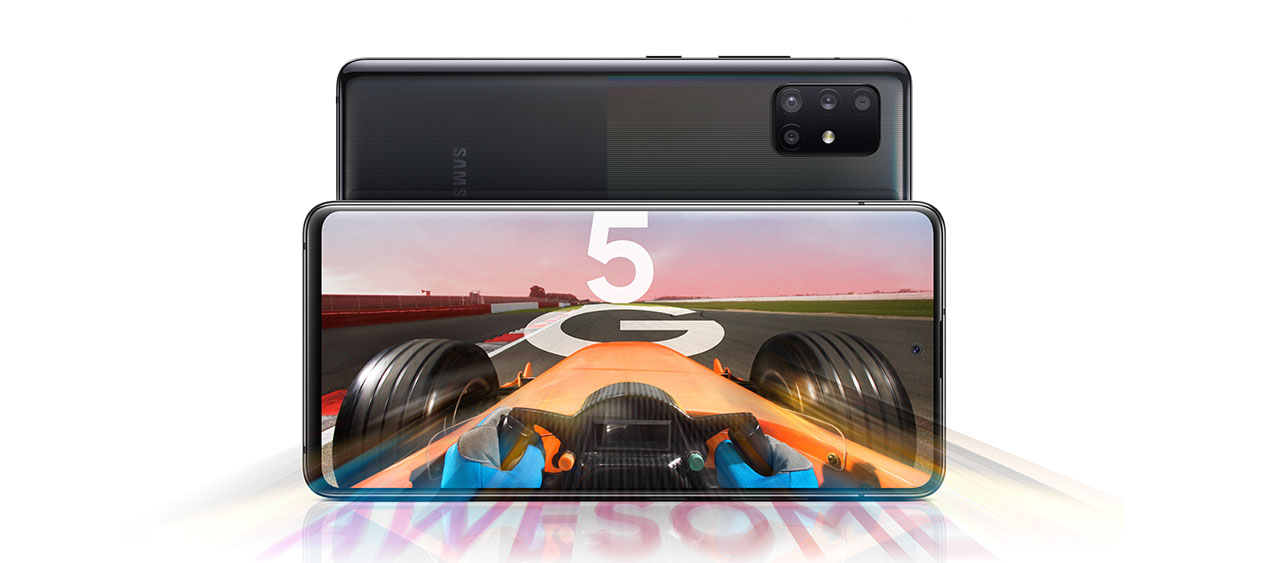 visuel du samsung galaxy a51