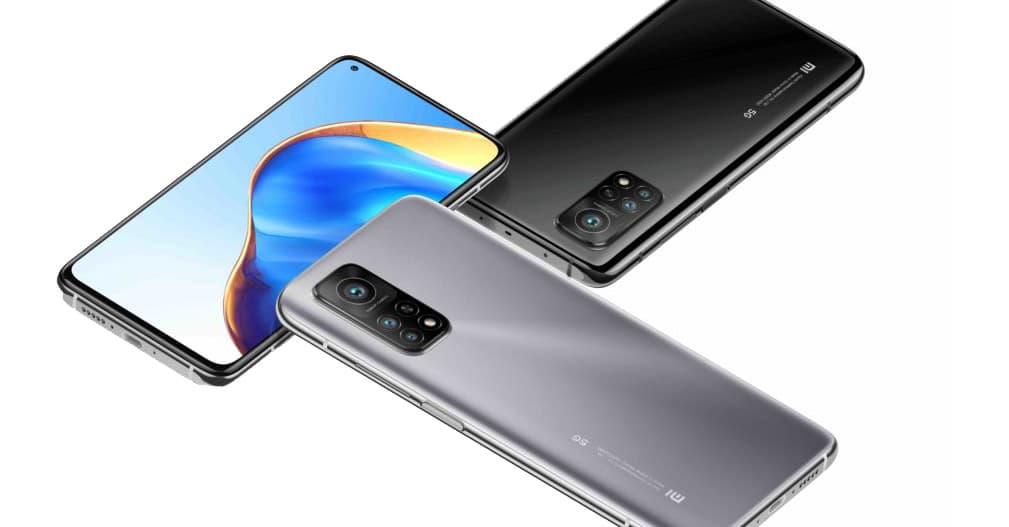 xiaomi 10t pro face dos gris noir