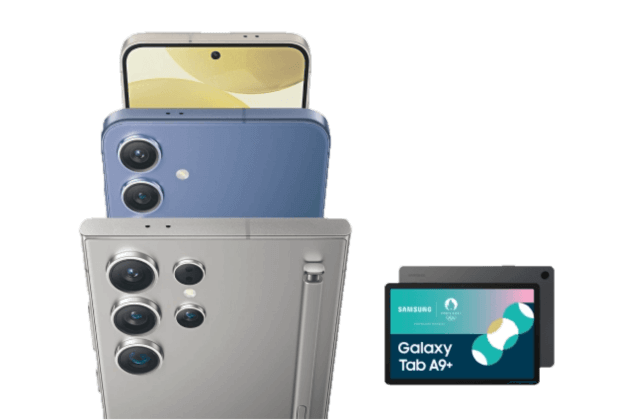  Galaxy S24 Ultra et tab A9