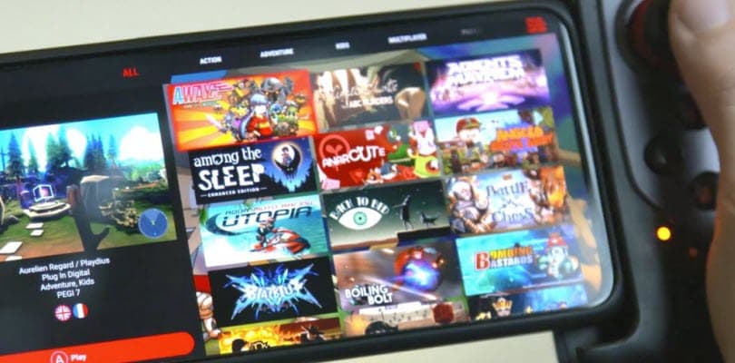 jeux video manette smartphone