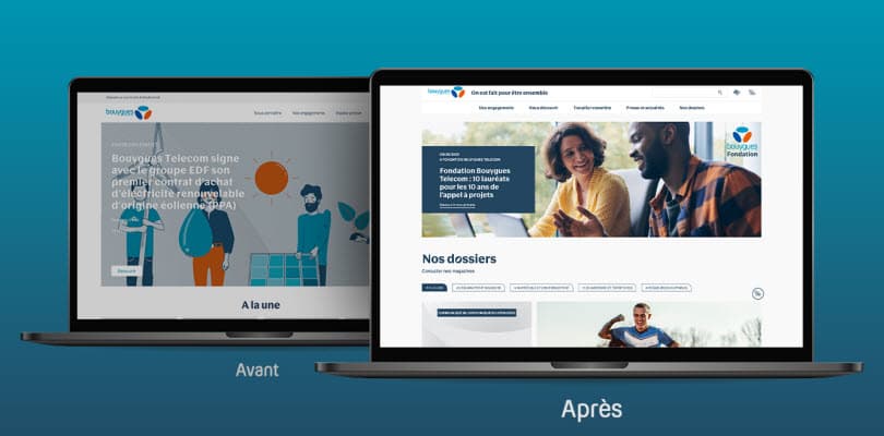 visuel nouveau site corporate