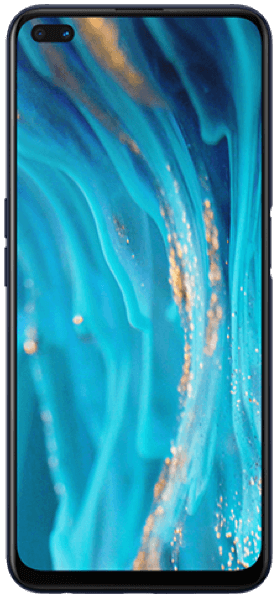 visuel oppo reno4 5g front blue