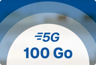 Forfait B&You sans engagement 100Go 5G