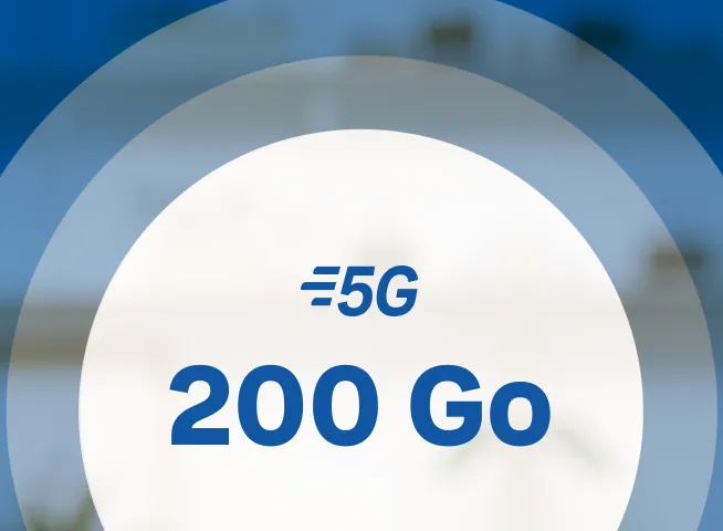 Logo 200Go 5G