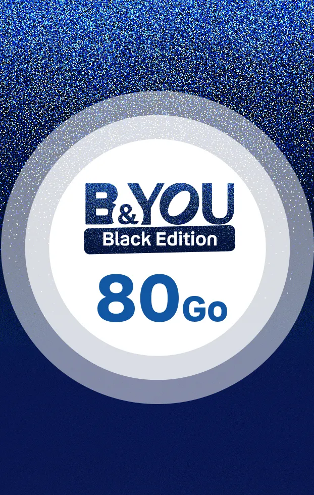 Forfait B&You Black Edition 80Go