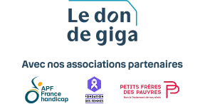 Don de giga - associations partenaires