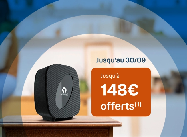 jusqu'à 148€ offerts (1)