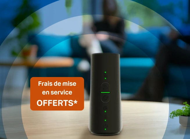 B&You Pure fibre - Frais de mise en service offerts*