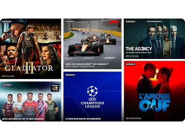 Mosaïque de programmes CANAL+