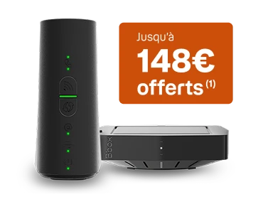 jusqu'à 148€ offerts (1)