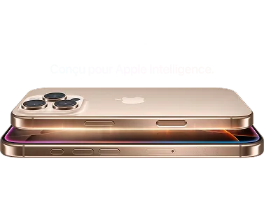 iPhone 16 Pro. Conçu pour Apple Intelligence.