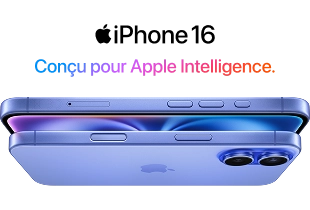 iPhone 16. Conçu pour Apple Intelligence