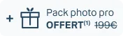 + Pack photo pro OFFERT(1) 199€