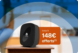 jusqu'à 148€ offerts (1)