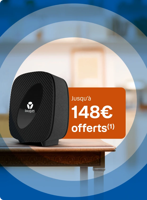 jusqu'à 148€ offerts (1)