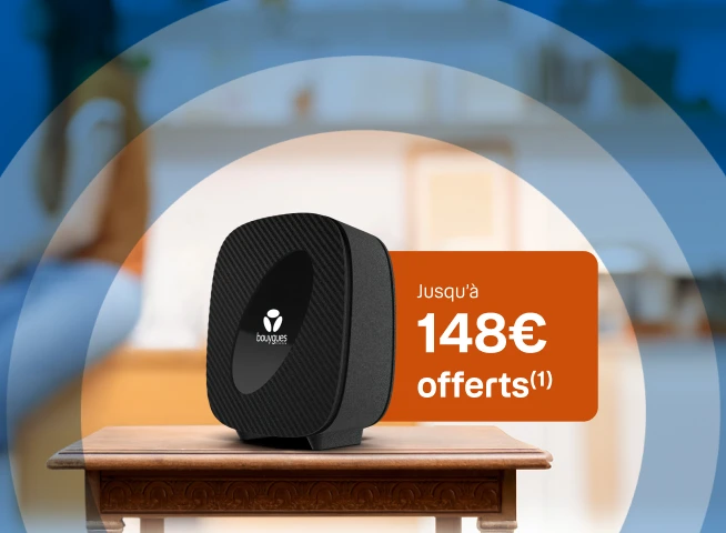 jusqu'à 148€ offerts (1)
