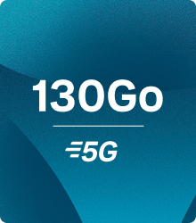 B&You 130Go 5G à 15,99€