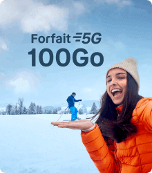 Forfait 5G 100Go B&You